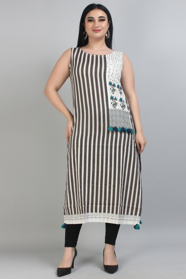 Offwhite Kurti