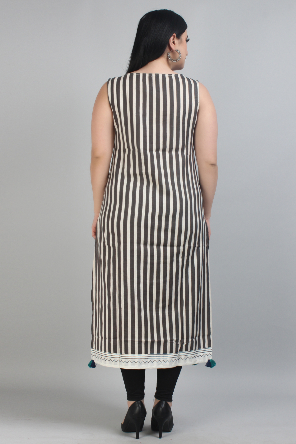 Offwhite Kurti - Image 3