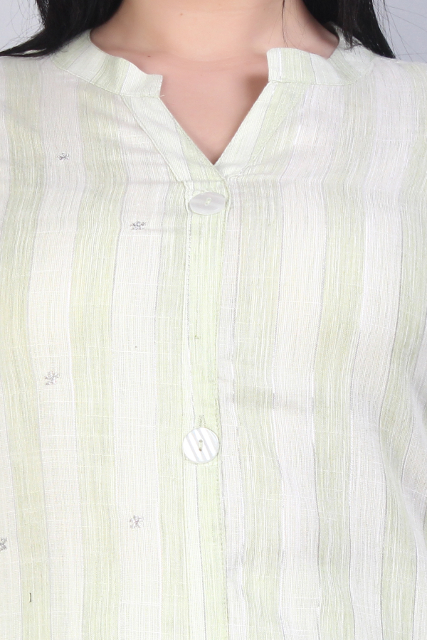 Cotton Kurta Pant Set - Image 3